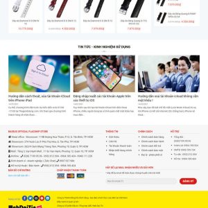 Theme Wordpress bán Đồng Hồ M230 hình 4
