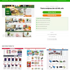 Theme Wordpress Dịch Vụ Thiết kế Website Cao Cấp hình 2